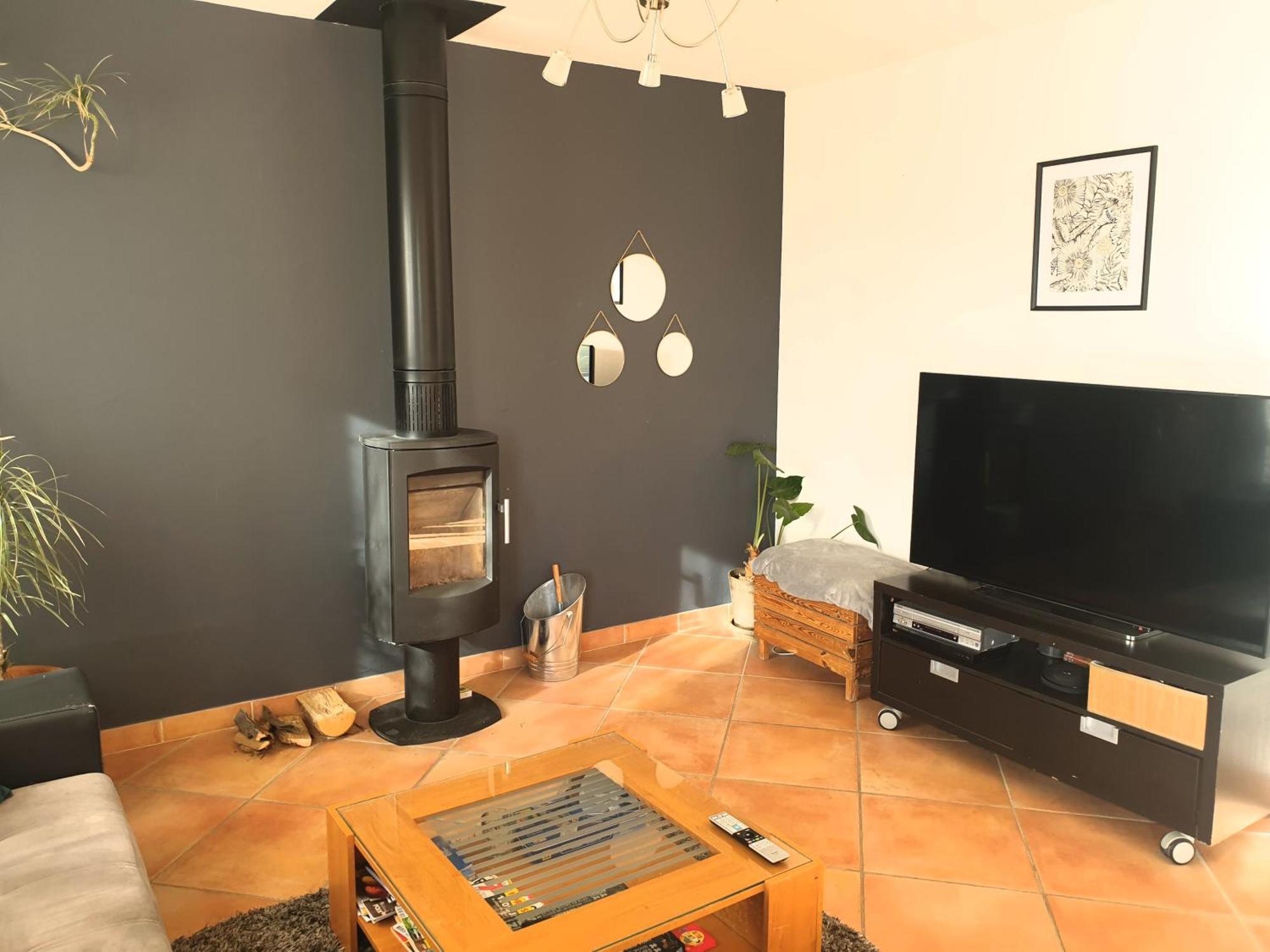 Maison Spacieuse Face Aux Pyrenees Carla-Bayle Zimmer foto