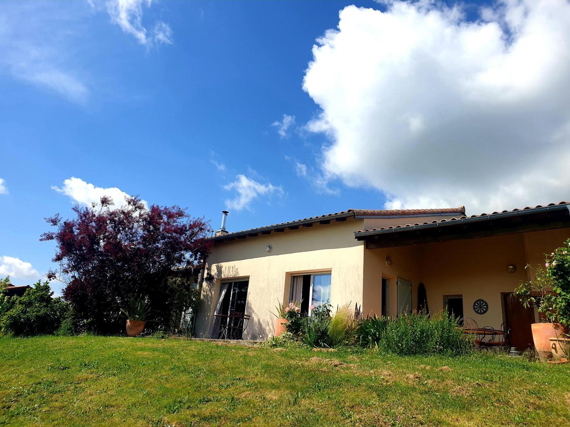 Maison Spacieuse Face Aux Pyrenees Carla-Bayle Exterior foto